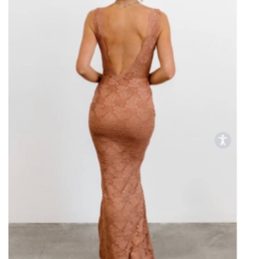 Baltic Born NWT Valentine lace dress sz small S Copper